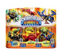 Figurine Skylanders : Giants - Prism Break + Eruptor + Drobot - Lighcore