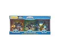 Triple Pack Skylanders Imaginators Single Ninja Stealth Elf + Kick Off Countdown + Rip Tide