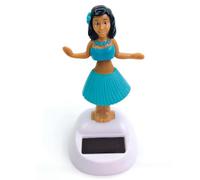 Figurine Solaire Dansante, Danseuse Hawaienne Voiture, Danseuse Hawaienne Voiture Qui Bouge, Figurines Solaires Bobble Head Voiture, Décoration De Tableau De Bord De Voiture De Fille Dansante