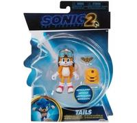 Figurine Sonic the Hedgehog 2 Movie Tails 3,5" avec sac à dos et aile Gizmo n...