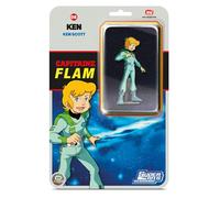 Figurine SP Collection Capitaine Flam Pin's Blister Card Professeur Simon 10,5 cm