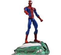 Figurine Spider-Man Marvel Select - 20 cm - Rouge et bleu - Pour enfant de 3 ans et plus