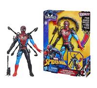 Figurine Spider-Man Métamorphose liquide de 28 cm avec accessoires, Marvel Spider-Man VenomVersus, jouets de super-héros pour enfant