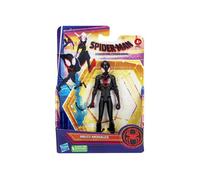 Figurine spider-man : Miles Morales 15 cm Noir Et Rouge - Across The Spiderverse - Personnage Articulé Spiderman