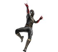Figurine Spider-Man noire et dorée sous licence officielle à l'échelle 1/6, 30,5