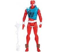 Figurine spider-man scarlet spider 15 cm - across the spiderverse - personnage spiderman articulé - jouet - set garçon