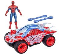 Marvel Studios Spider-Man Day ActionVerse Buggy Flexible, Figurine de 11,5 cm et véhicule, Jouets de Super-héros, dès 4 Ans