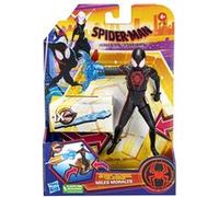 Marvel Comics Figurine Spider-Man Miles Morales Deluxe toile tournante 15 cm dès 4 ans