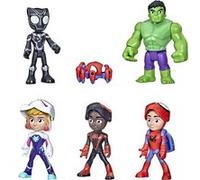 Figurine Spidey and His Amazing Friends,pack de Figurines Identité secrète avec Masques Rabattable G
