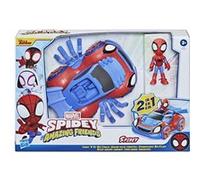 Marvel Spidey And His Amazing Friends, Spidey Avec Arachno-Bolide Convertible