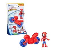 Figurine Spidey avec moto - HASBRO - Spidey avec moto - Jouet - Mixte - Intérieur - A partir de 3 ans