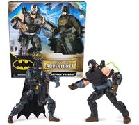 Figurine - SPIN MASTER - Adventures Batman vs. Bane - 2 figurines - 14 accessoires - DC Comics