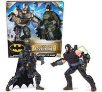 Figurine - SPIN MASTER - Adventures Batman vs. Bane - 2 figurines - 14 accessoires - DC Comics Multicolore