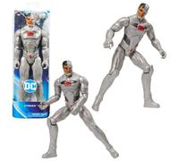 Figurine - Spin Master - Cyborg DC Comics - Argenté - 30 cm - 11 points d'articulation