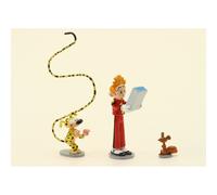 Figurine Spirou, Spip, le Marsupilami et le mini Fantasio Pixi 06596