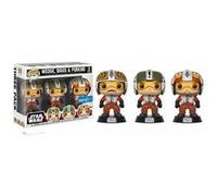Funko Figurines POP! Star Wars – Pilotes Wedge, Biggs & Porkins – Pack de 3 – Exclusive