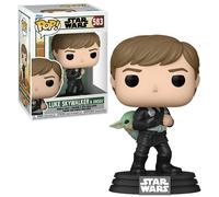 Funko Pop Star Wars Le Livre de Boba Fett Luke Skywalker et Grogu
