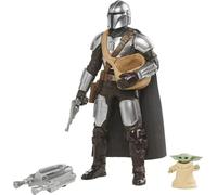 Figurine Star Wars Galactic du Mandalorien et du Grog