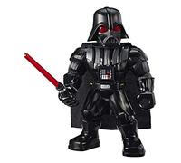 Figurine Star Wars Galactic Heroes Mega Mighties Dark Vador 25,4 cm avec Accessoire Sabre Laser, Jouets pour Enfants à partir de 3 Ans