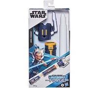Star Wars Sabre laser d'Ahsoka Tano – lame blanche extensible – jouet de déguisement dès 4 ans
