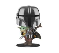 Figurine Star Wars Mandalorian - Mandalorian With Chrome Armor pop 25cm