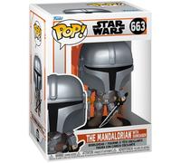 Figurine Star Wars - Mando Dark Saber Pop 10cm