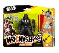 MixMashers Dark Vador, figurine 12 cm deluxe personnalisable à mélanger et combiner avec accessoires, Star Wars, Dès 4 ans