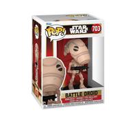 Figurine - STAR WARS - POP Star Wars N° 703 - Droide de Combat - Multicolore - 25e anniversaire
