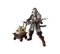 Figurine Star Wars Mandalorian - Mandalorian Ronin Beskar Armor & Grogu Meisho 17cm