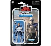 Star Wars The Vintage Collection, Figurine de Collection Mandalorian Clone Commander Rex (Bracca Mission) de 9,5 cm, The Bad Batch, Blanc