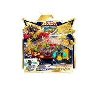 Moose Toys – Coffret de démarrage Légendes d’Akedo Ninja Fury – 3 guerriers, manette, porte‑armes
