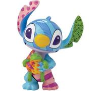 Figurine Stitch - Romero Britto - Collection Disney Pop - Taille Mini - Couleurs Vibrantes