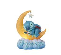 Figurine Stitch & Scrump sur une lune en led Disney traditions 6016334