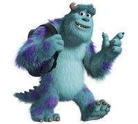 Bullyland Figurine Sulley étudiante - Monstres et Cie Disney - Multicolore