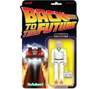 super7 Figurine d'action – Retour vers le Futur Reaction + Wave 01 Dr. Emmett Brown (années 80)