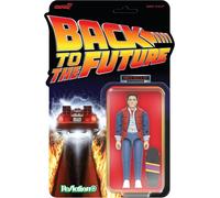 super7 Figurine d'action – Retour vers le Futur Reaction + Wave 01 Dr. Emmett Brown (années 80)