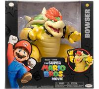 Figurine électronique Bowser - JAKKS PACIFIC - Mario Movie - 18 cm - crache de la vapeur rouge