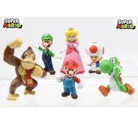 Figurine Super Mario - Lot de 6 figurines