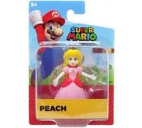 Figurine super mario : princesse peach 8 cm - set figurine collection avec carte tigre - enfant