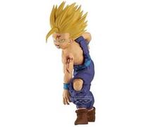 Banpresto Figurine d'action Gohan Super Saiyan Vs Cell, Dragon Ball Z, Match Makers 10 cm, BP28683P Multicolore, Figurine à Collectionner, idéale pour Les Fans d'Anime