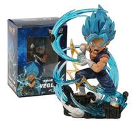 Figurine Super Saiyan Vegeta bleu Dragon Ball Z DBZ anime mange figure personnage modèle collection collectionneur