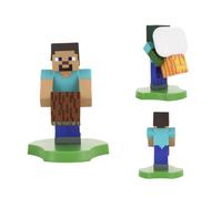 FIGURINE Support Cable Guys Minecraft Steve - Support pour écouteurs et télép...