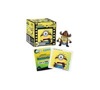 Figurine surprise Minions & Monsters Casty & Crew 5 cm Bleu et gris
