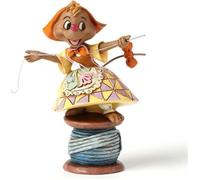 Figurine Suzy la Souris Couturière - Disney Traditions - Cendrillon - Résine - 10 cm