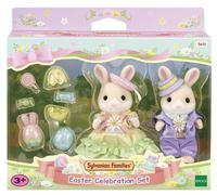La chasse aux oeufs des freres et soeurs Lapin Marguerite - SYLVANIAN FAMILIES