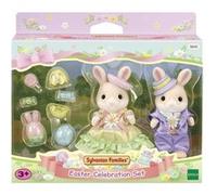 La chasse aux oeufs des freres et soeurs Lapin Marguerite - SYLVANIAN FAMILIES