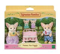 Sylvanian Families - Figurines La famille Fennec - Set 4 articulées habillées multicolore 3 ans+