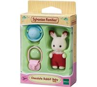 Sylvanian Families - 5405- Le bébé lapin chocolat" on the vendor central, but it shows "Le bébé lapin chocolat".