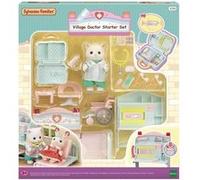 SYLVANIAN FAMILIES - Le coffret docteur du village - 5705 - Figurines Prêt à Jouer - Mini Poupées Multicolore