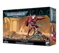 Figurine T'au Empire Games Workshop Warhammer 40k Commander Farsight Rouge TU
